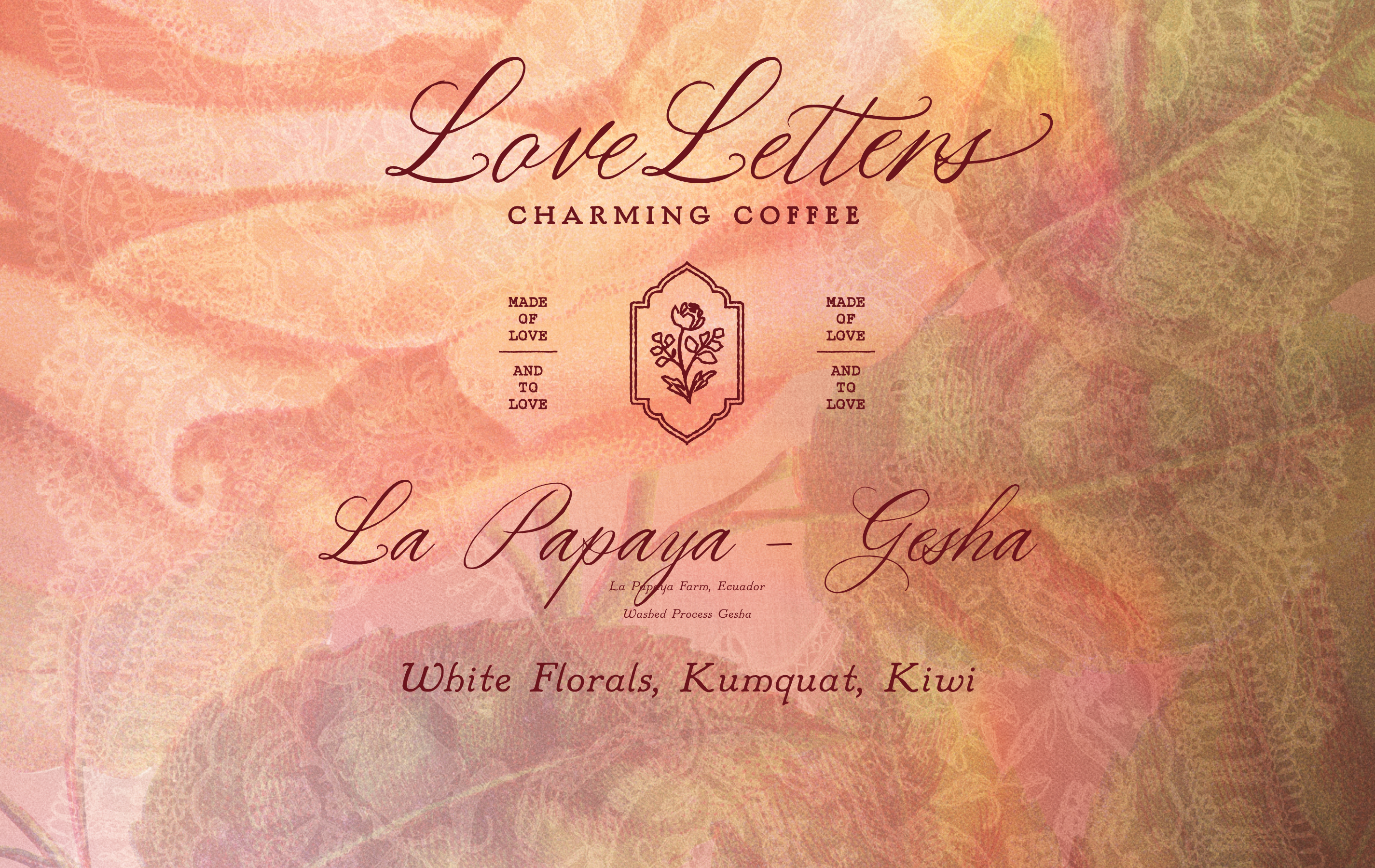 Juan Peña - La Papaya Gesha Washed 120g
